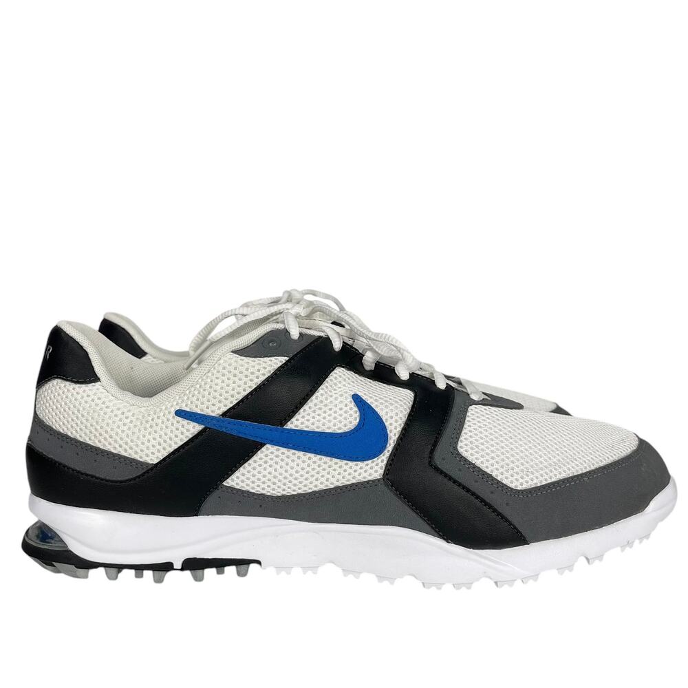 NWOB NIKE AIR RANGE Men's GOLF SHOES 418539-141 White Black Size 12W
